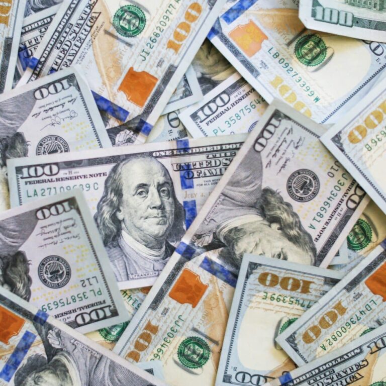 USD banknotes